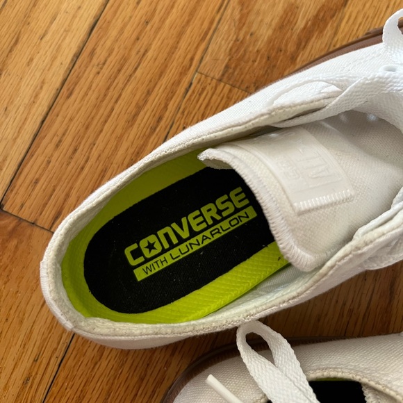 Converse Chuck CTAS II Gum Low Top Canvas Trainers - Picture 4 of 7